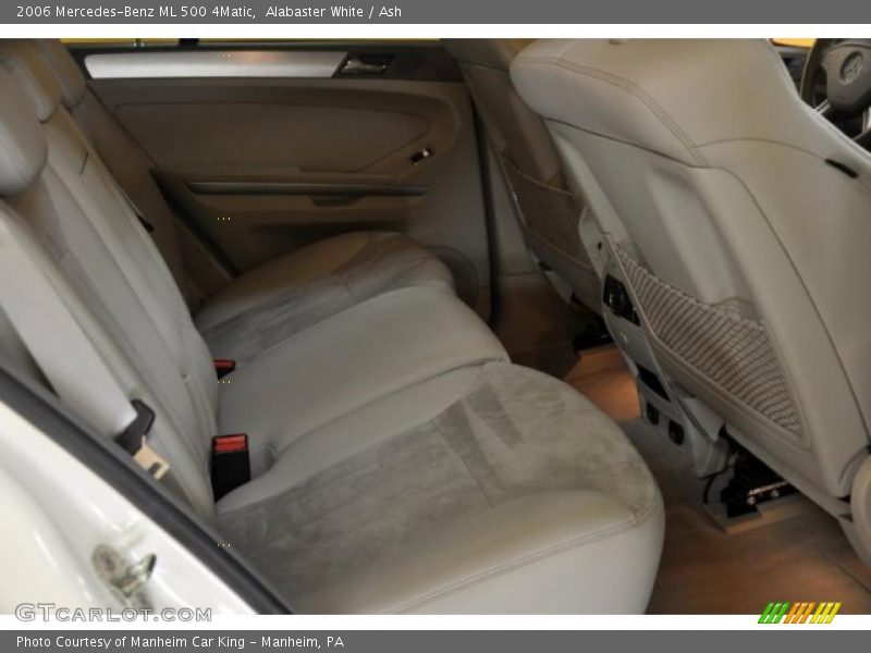 Alabaster White / Ash 2006 Mercedes-Benz ML 500 4Matic