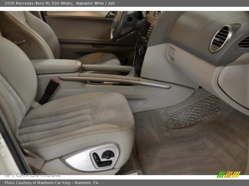 Alabaster White / Ash 2006 Mercedes-Benz ML 500 4Matic