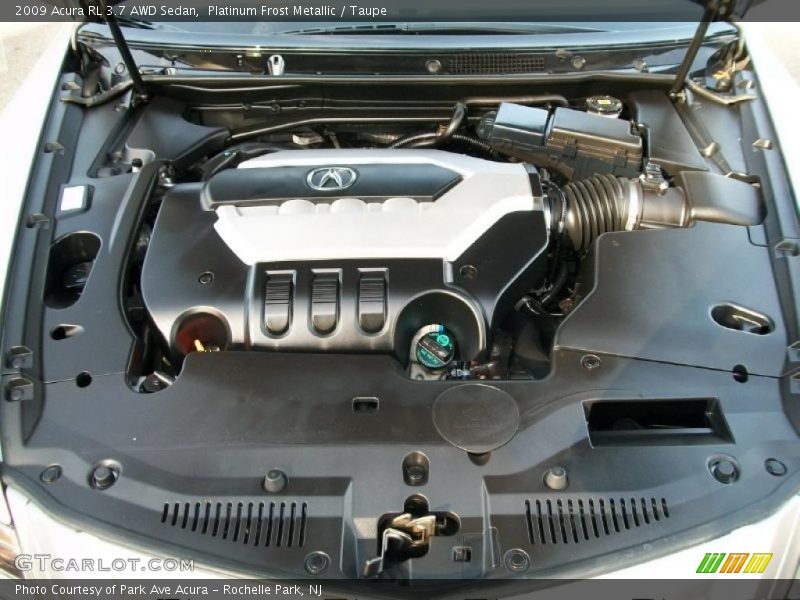  2009 RL 3.7 AWD Sedan Engine - 3.7 Liter SOHC 24-Valve VTEC V6