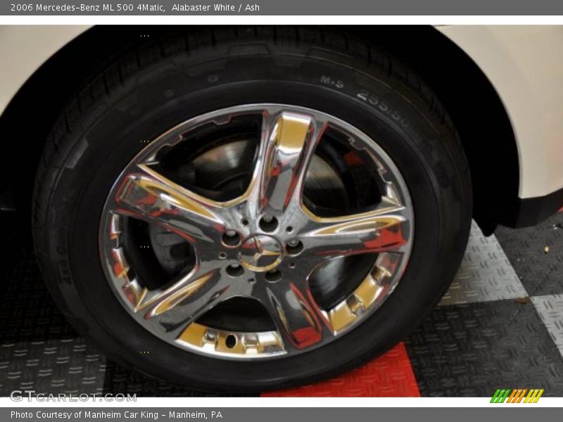 Alabaster White / Ash 2006 Mercedes-Benz ML 500 4Matic