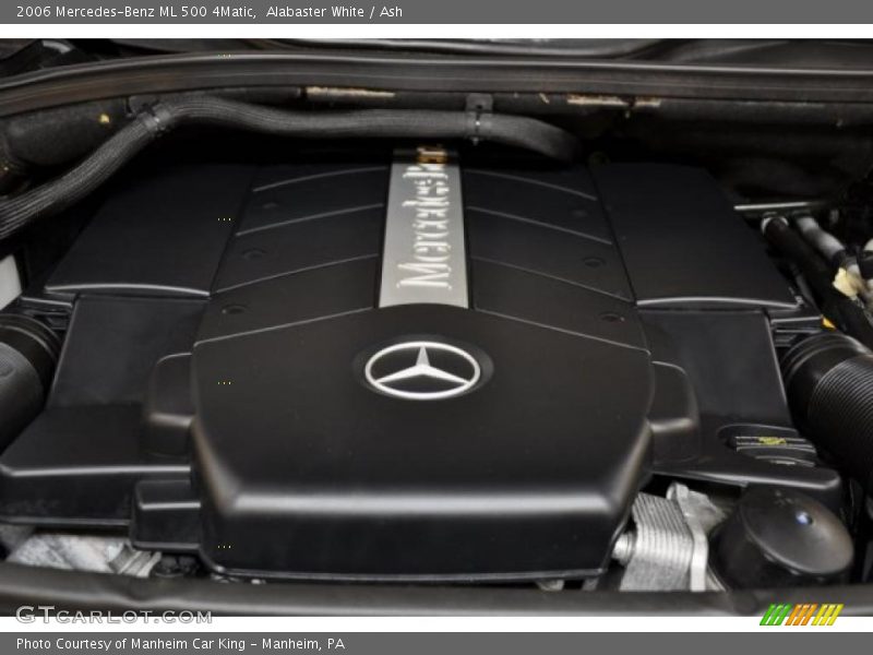 Alabaster White / Ash 2006 Mercedes-Benz ML 500 4Matic