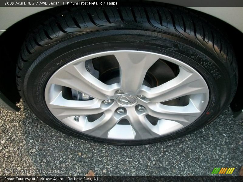  2009 RL 3.7 AWD Sedan Wheel