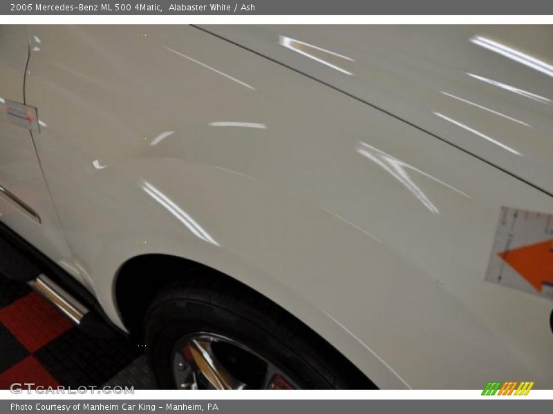 Alabaster White / Ash 2006 Mercedes-Benz ML 500 4Matic