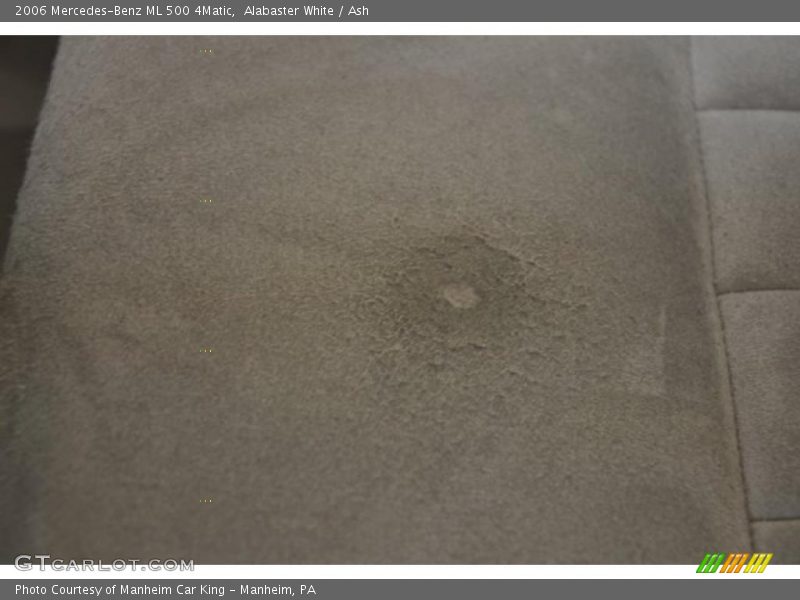 Alabaster White / Ash 2006 Mercedes-Benz ML 500 4Matic