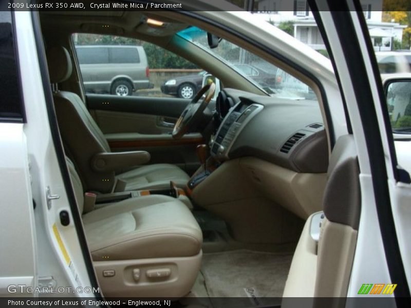 Crystal White Mica / Parchment 2009 Lexus RX 350 AWD