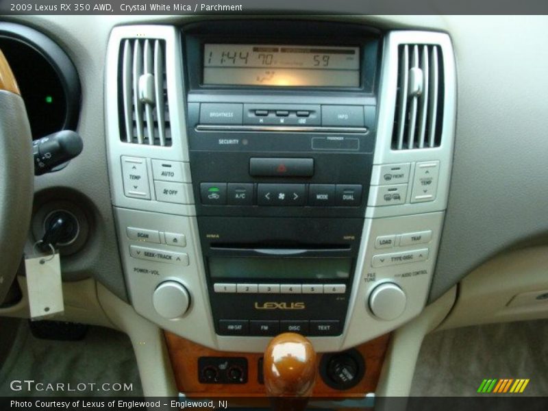 Crystal White Mica / Parchment 2009 Lexus RX 350 AWD