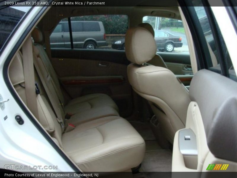 Crystal White Mica / Parchment 2009 Lexus RX 350 AWD