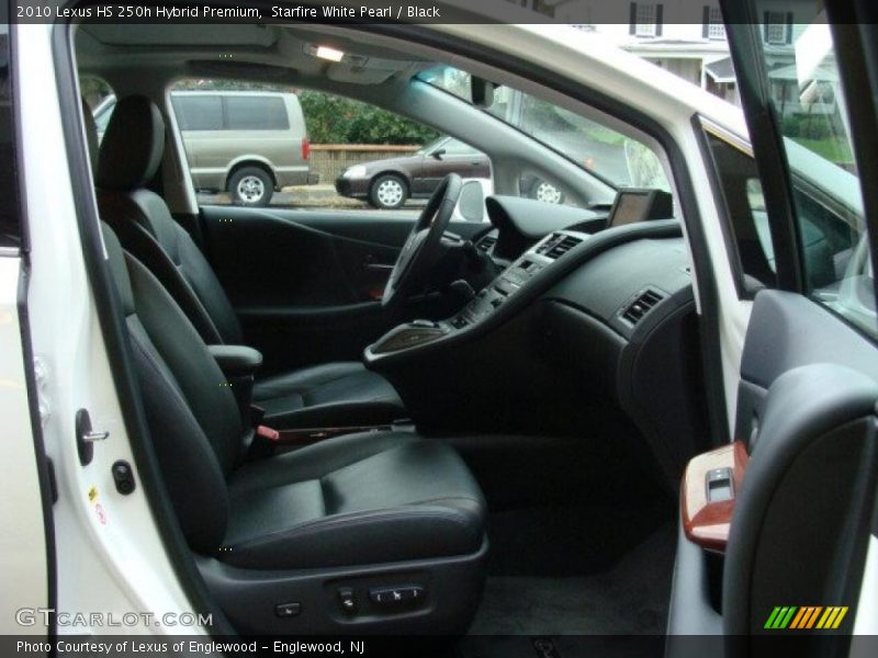 Starfire White Pearl / Black 2010 Lexus HS 250h Hybrid Premium