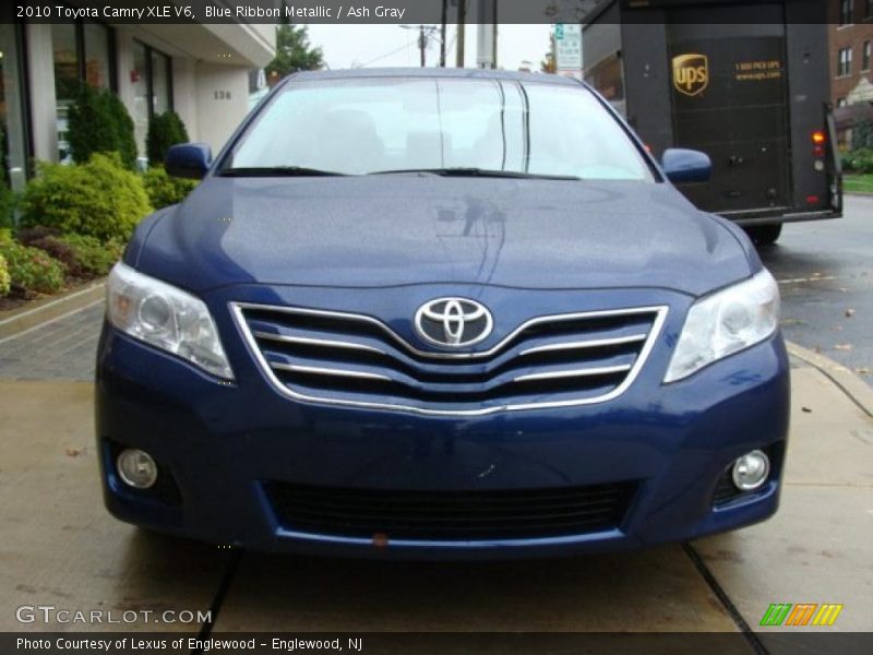 Blue Ribbon Metallic / Ash Gray 2010 Toyota Camry XLE V6