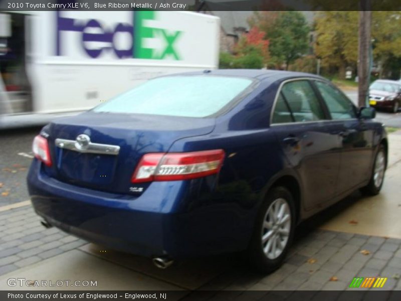 Blue Ribbon Metallic / Ash Gray 2010 Toyota Camry XLE V6