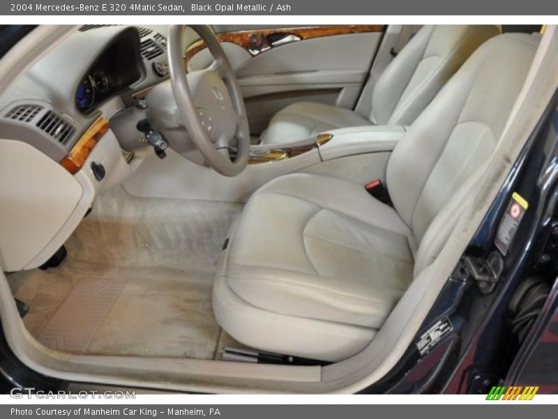  2004 E 320 4Matic Sedan Ash Interior