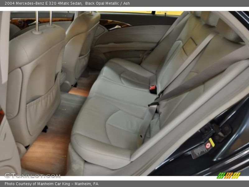  2004 E 320 4Matic Sedan Ash Interior