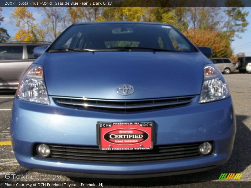 Seaside Blue Pearl / Dark Gray 2007 Toyota Prius Hybrid