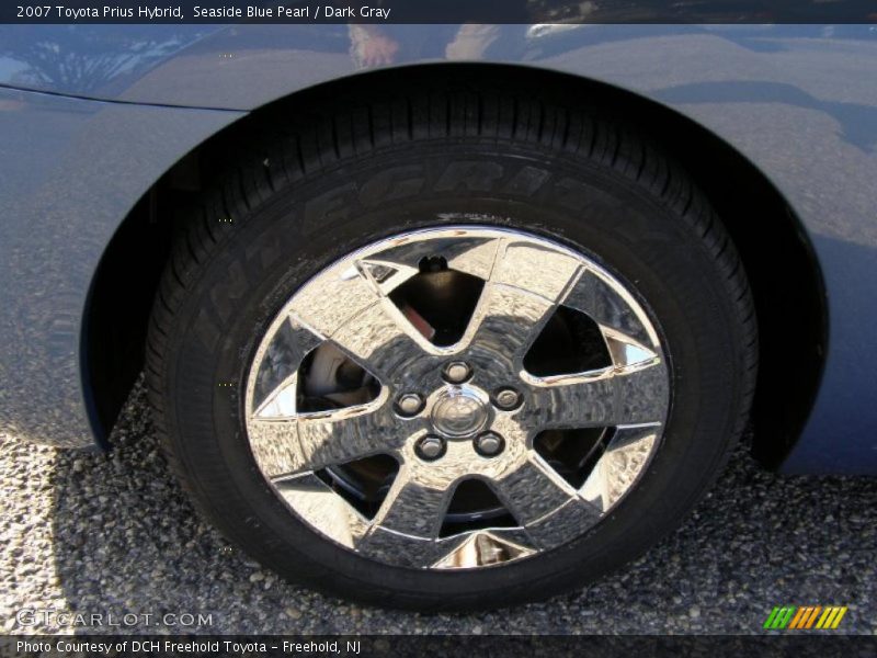 Seaside Blue Pearl / Dark Gray 2007 Toyota Prius Hybrid