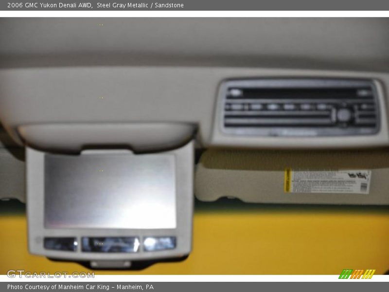 Steel Gray Metallic / Sandstone 2006 GMC Yukon Denali AWD