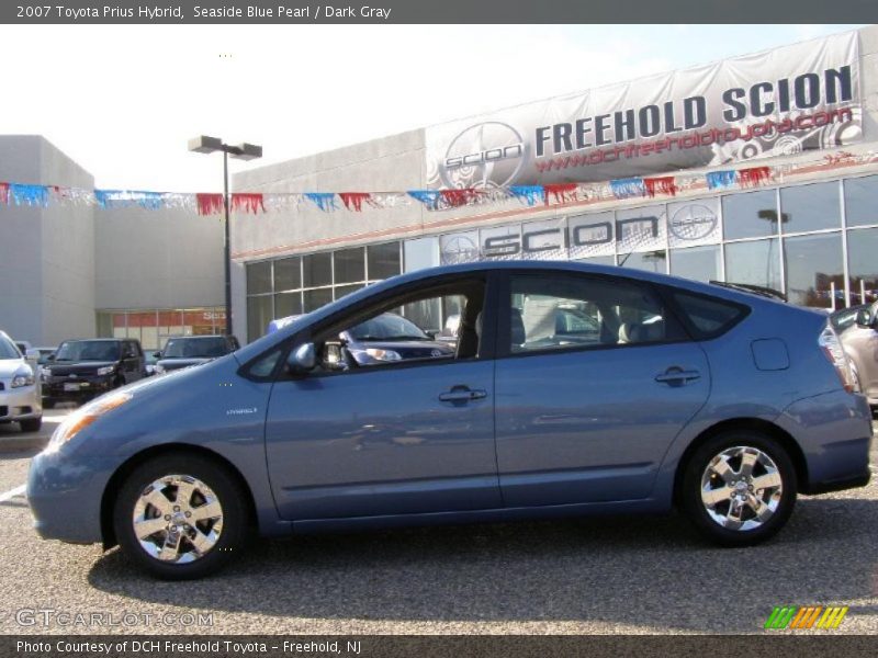 Seaside Blue Pearl / Dark Gray 2007 Toyota Prius Hybrid