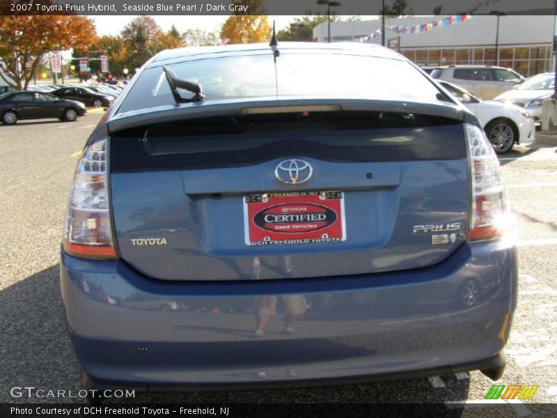 Seaside Blue Pearl / Dark Gray 2007 Toyota Prius Hybrid