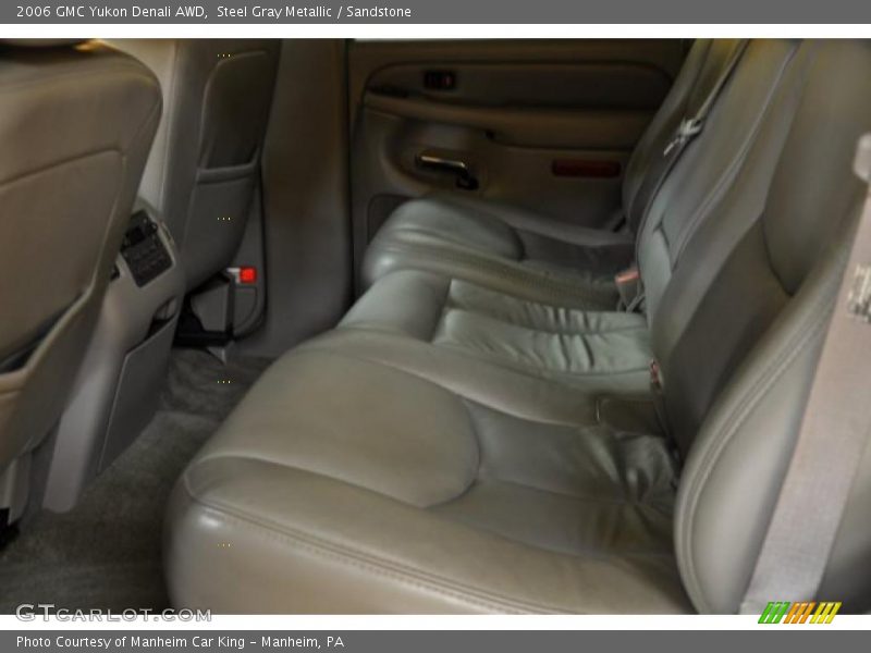 Steel Gray Metallic / Sandstone 2006 GMC Yukon Denali AWD
