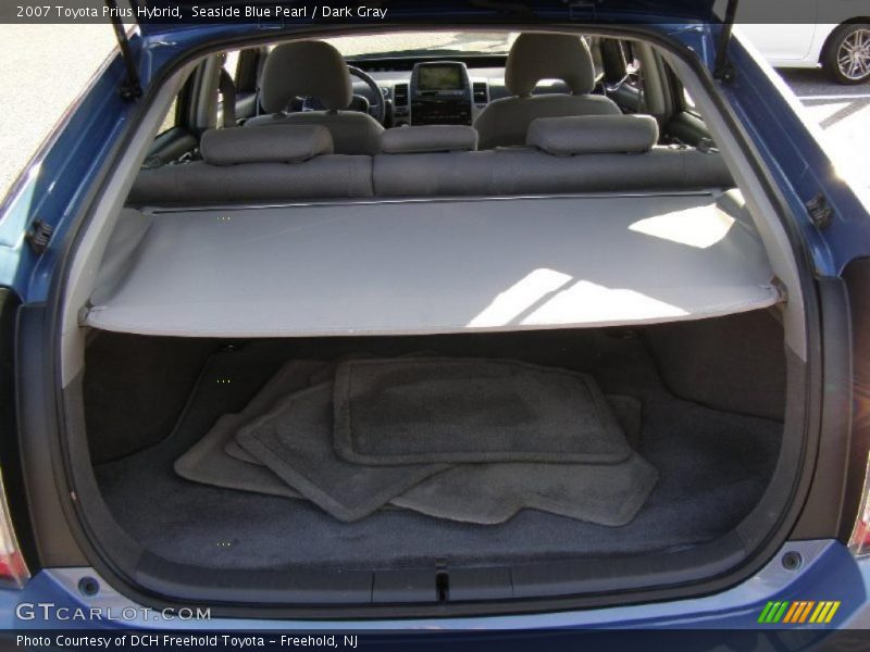 Seaside Blue Pearl / Dark Gray 2007 Toyota Prius Hybrid