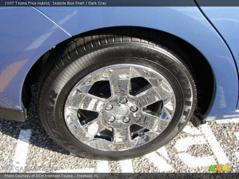Seaside Blue Pearl / Dark Gray 2007 Toyota Prius Hybrid