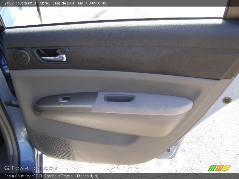 Seaside Blue Pearl / Dark Gray 2007 Toyota Prius Hybrid