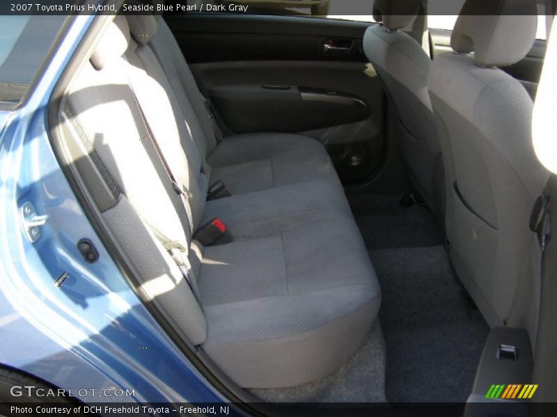 Seaside Blue Pearl / Dark Gray 2007 Toyota Prius Hybrid