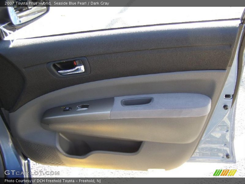 Seaside Blue Pearl / Dark Gray 2007 Toyota Prius Hybrid