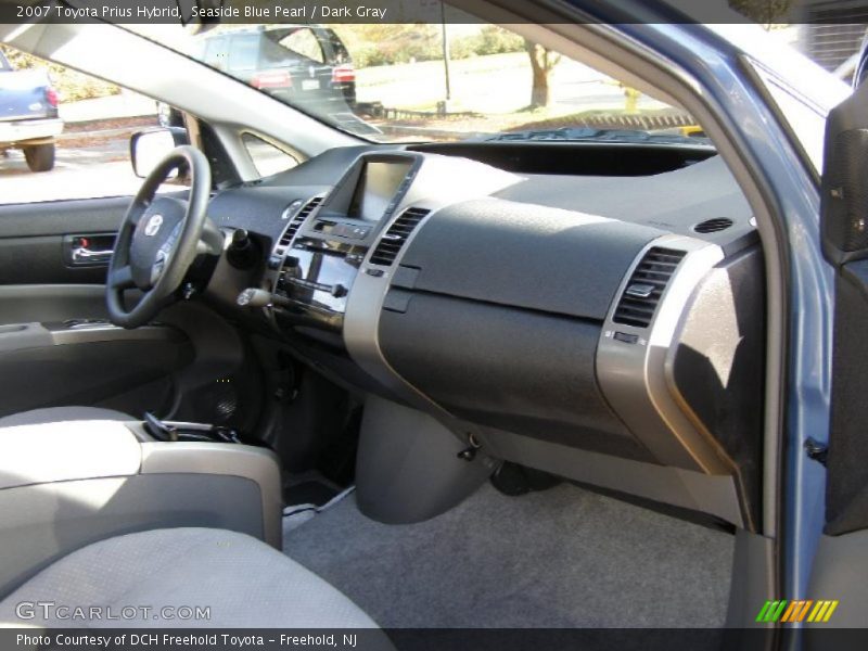 Seaside Blue Pearl / Dark Gray 2007 Toyota Prius Hybrid