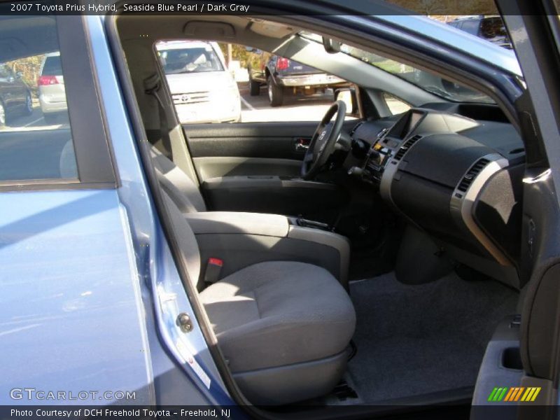 Seaside Blue Pearl / Dark Gray 2007 Toyota Prius Hybrid