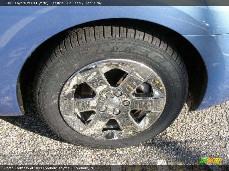 Seaside Blue Pearl / Dark Gray 2007 Toyota Prius Hybrid