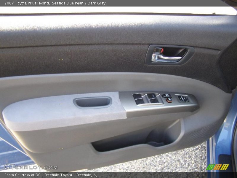 Seaside Blue Pearl / Dark Gray 2007 Toyota Prius Hybrid
