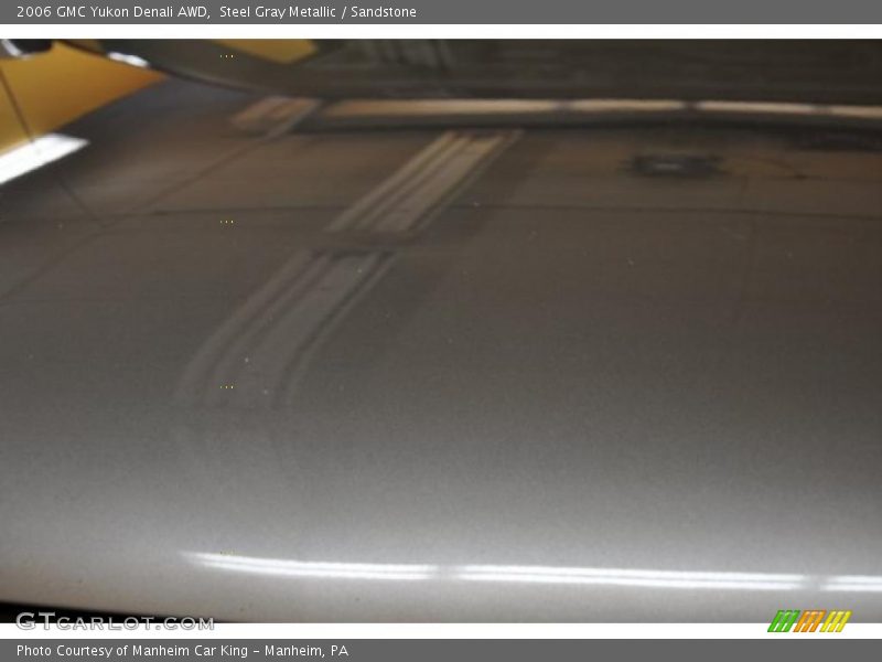 Steel Gray Metallic / Sandstone 2006 GMC Yukon Denali AWD
