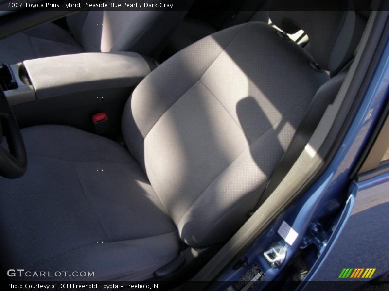 Seaside Blue Pearl / Dark Gray 2007 Toyota Prius Hybrid