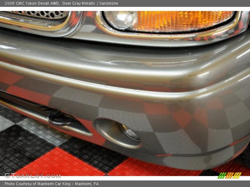 Steel Gray Metallic / Sandstone 2006 GMC Yukon Denali AWD