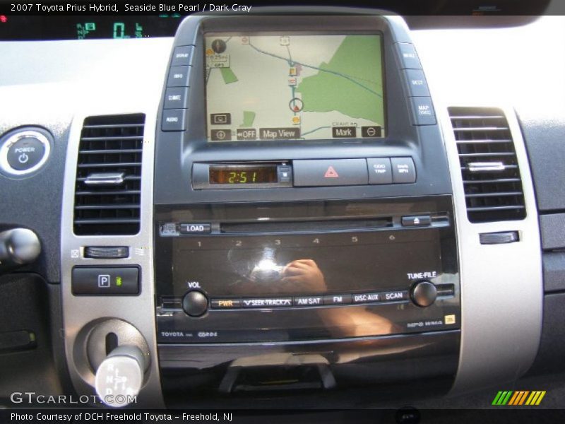 Seaside Blue Pearl / Dark Gray 2007 Toyota Prius Hybrid