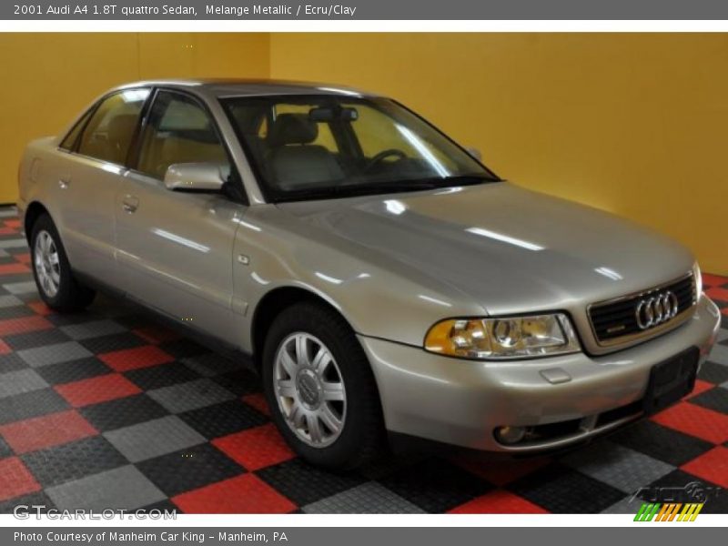 Melange Metallic / Ecru/Clay 2001 Audi A4 1.8T quattro Sedan