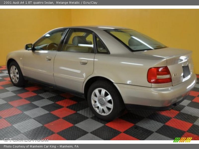 Melange Metallic / Ecru/Clay 2001 Audi A4 1.8T quattro Sedan