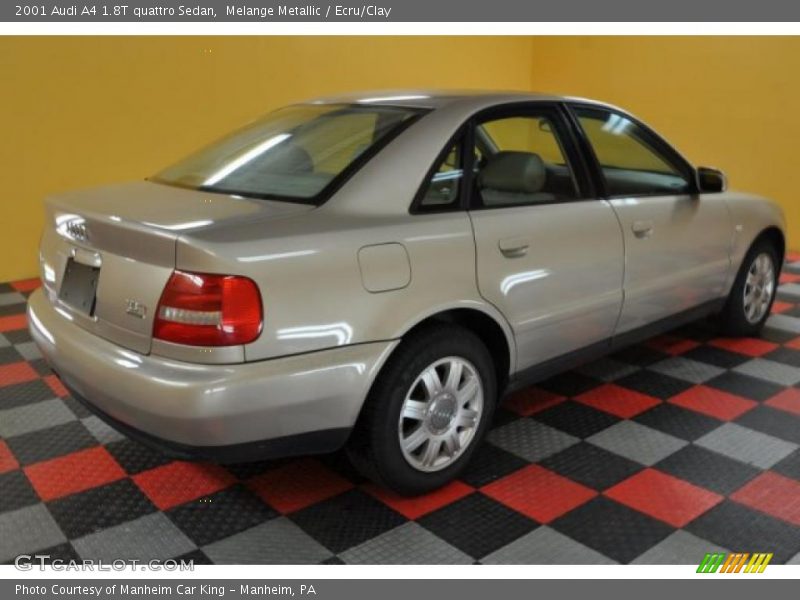 Melange Metallic / Ecru/Clay 2001 Audi A4 1.8T quattro Sedan