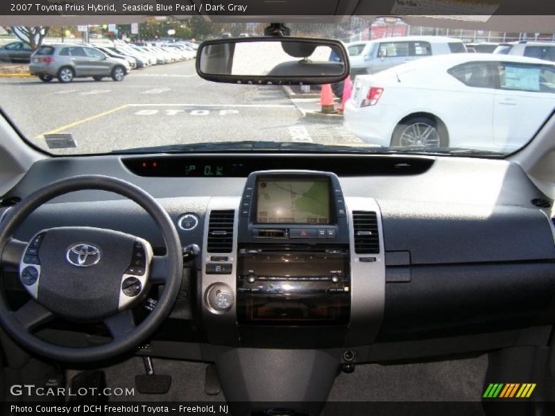 Seaside Blue Pearl / Dark Gray 2007 Toyota Prius Hybrid