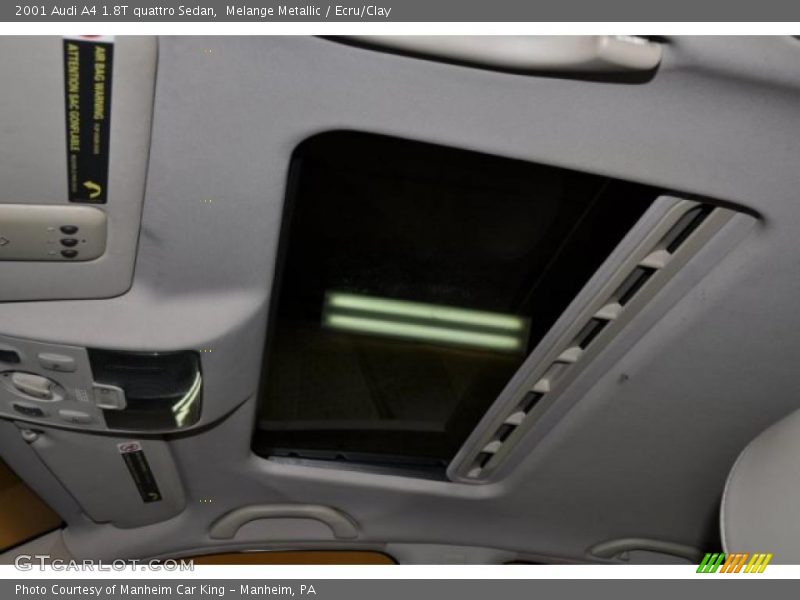 Melange Metallic / Ecru/Clay 2001 Audi A4 1.8T quattro Sedan