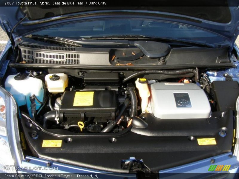 Seaside Blue Pearl / Dark Gray 2007 Toyota Prius Hybrid
