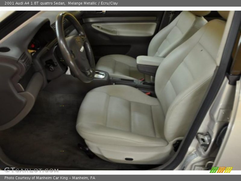 Melange Metallic / Ecru/Clay 2001 Audi A4 1.8T quattro Sedan