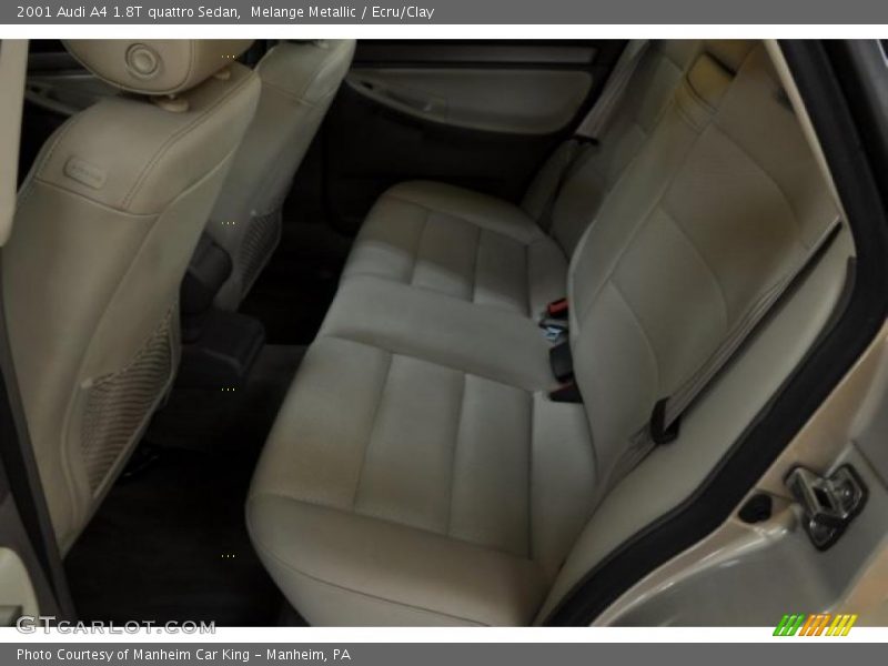 Melange Metallic / Ecru/Clay 2001 Audi A4 1.8T quattro Sedan