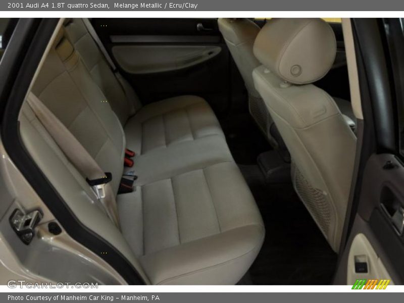 Melange Metallic / Ecru/Clay 2001 Audi A4 1.8T quattro Sedan