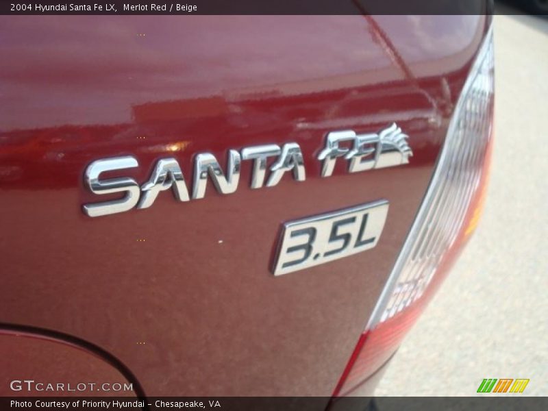  2004 Santa Fe LX Logo