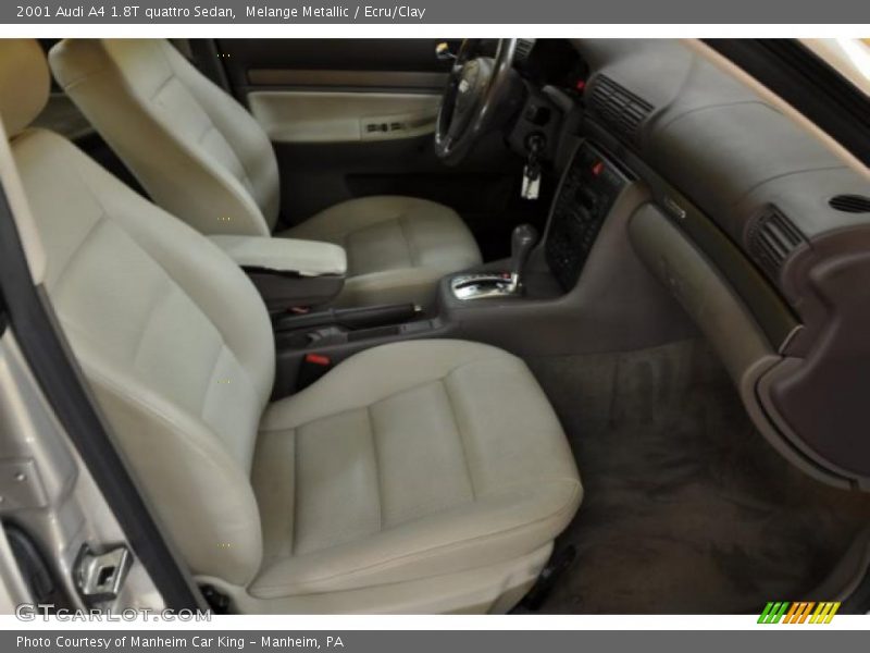 Melange Metallic / Ecru/Clay 2001 Audi A4 1.8T quattro Sedan