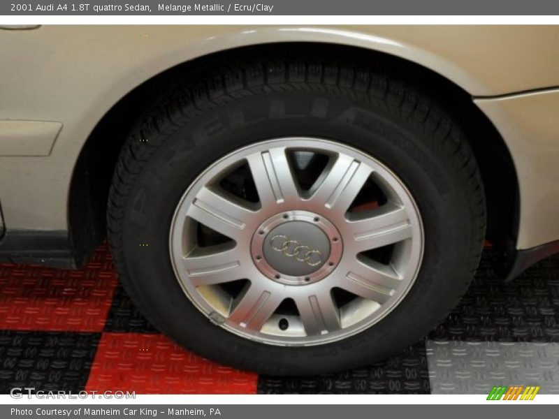 Melange Metallic / Ecru/Clay 2001 Audi A4 1.8T quattro Sedan