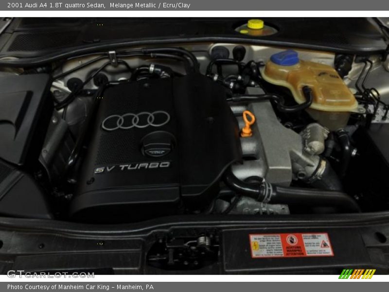 Melange Metallic / Ecru/Clay 2001 Audi A4 1.8T quattro Sedan