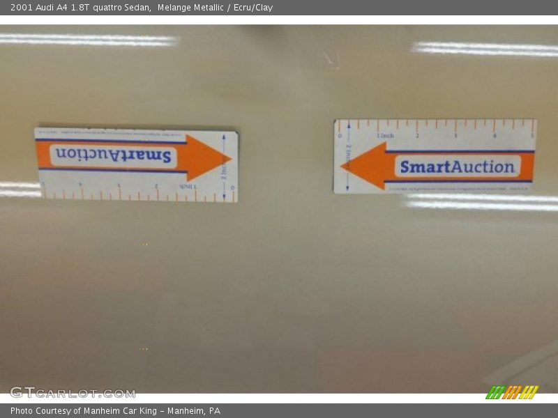 Melange Metallic / Ecru/Clay 2001 Audi A4 1.8T quattro Sedan