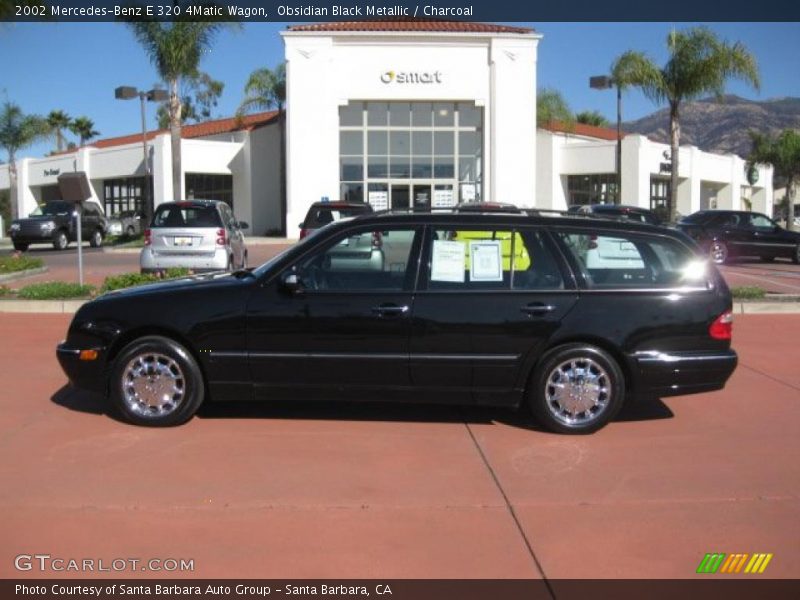 Obsidian Black Metallic / Charcoal 2002 Mercedes-Benz E 320 4Matic Wagon